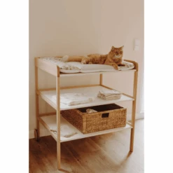 Geuther Scaffale Fasciatoio Clara XL Bianco Naturale -Negozio Di Mobili Per Camerette geuther scaffale fasciatoio clara xl bianco naturale a320200 2