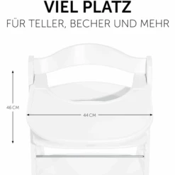 Hauck Alpha Tavolo Da Pranzo Click Vassoio White -Negozio Di Mobili Per Camerette hauck alpha tavolo da pranzo click vassoio white a371667 3