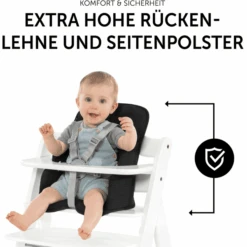 Hauck Cuscino Per Seggiolone Alpha Cosy Select Waffle Piqué Black 11 Hauck Cuscino Per Seggiolone Alpha Cosy Select Waffle Piqué Black -Negozio Di Mobili Per Camerette hauck cuscino per seggiolone alpha cosy select waffle pique black a371625 4