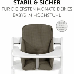 Hauck Cuscino Per Seggiolone Alpha Cosy Select Waffle Piqué Olive -Negozio Di Mobili Per Camerette hauck cuscino per seggiolone alpha cosy select waffle pique olive a371645 2