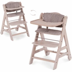 HAUCK Seggiolone Beta Plus Whitewashed/Dots