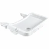 HAUCK Vassoio TRAY Per Seggiolone ALPHA Bianco -Negozio Di Mobili Per Camerette hauck vassoio tray per seggiolone alpha bianco a086581