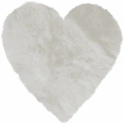 Heitmann Tappeto Da Gioco In Vello Di Agnello, Cuore/bianco -Negozio Di Mobili Per Camerette heitmann tappeto da gioco in vello di agnello cuore bianco a392694 1