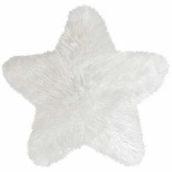 Heitmann Tappeto Da Gioco In Vello Di Agnello, Stella/bianco