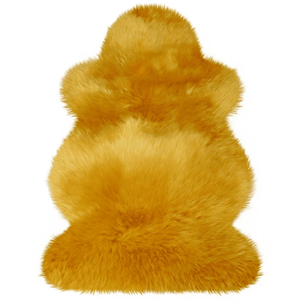 Heitmann Vello D'agnello Australiano Premium, Ocra 6 Heitmann Vello D'agnello Australiano Premium, Ocra - immagine 4