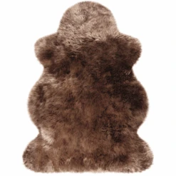 Heitmann Vello Di Agnello Australiano Premium, Marrone Con Punte Chiare