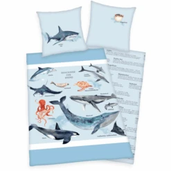 Nuovi Prodotti 3 HERDING Biancheria Da Letto Abitanti Dei Mari 135 X 200 Cm