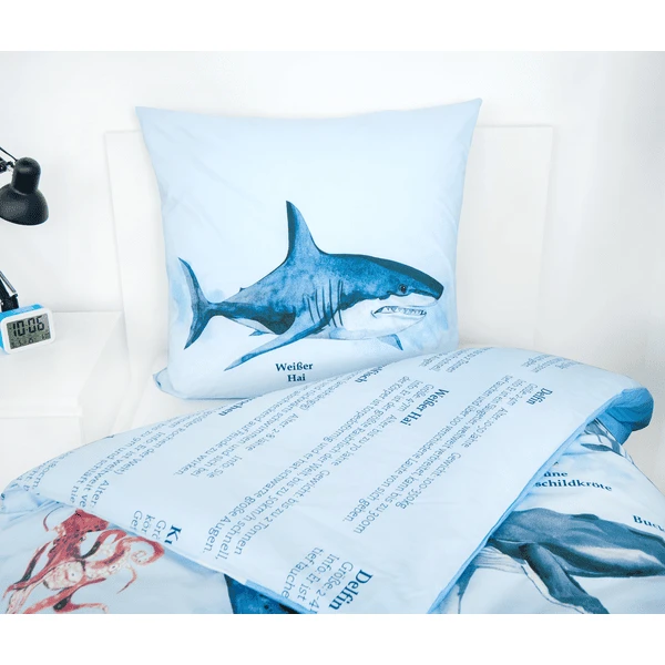 HERDING Biancheria Da Letto Abitanti Dei Mari 135 X 200 Cm 6 HERDING Biancheria Da Letto Abitanti Dei Mari 135 X 200 Cm - immagine 4