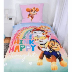 HERDING Biancheria Da Letto Paw Patrol Think Happy 135 X 200 Cm -Negozio Di Mobili Per Camerette herding biancheria da letto paw patrol think happy 135 x 200 cm a384720 3