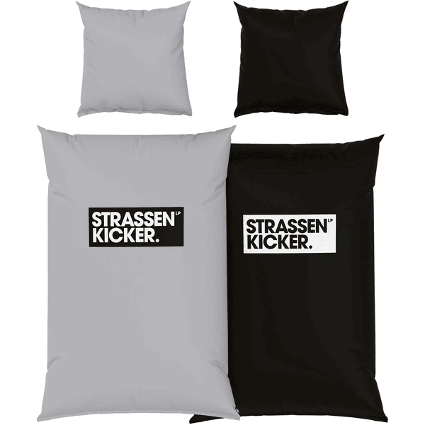 HERDING Biancheria Da Letto Street Kicker Grigio-nero 135 X 200 Cm 3 HERDING Biancheria Da Letto Street Kicker Grigio-nero 135 X 200 Cm