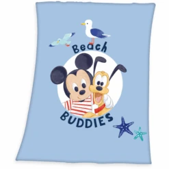 HERDING Coperta In Microfibra In Pile Disney Mickey Mouse Beach Buddies 75x100 C -Negozio Di Mobili Per Camerette herding coperta in microfibra in pile disney mickey mouse beach buddies 75x100 c a360477 2