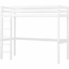 Hoppekids Letto A Soppalco Basic 90 X 200 Cm Bianco