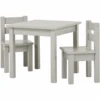 Hoppekids Mads Set Tavolino E Sedie Per Bambini Dove Grey