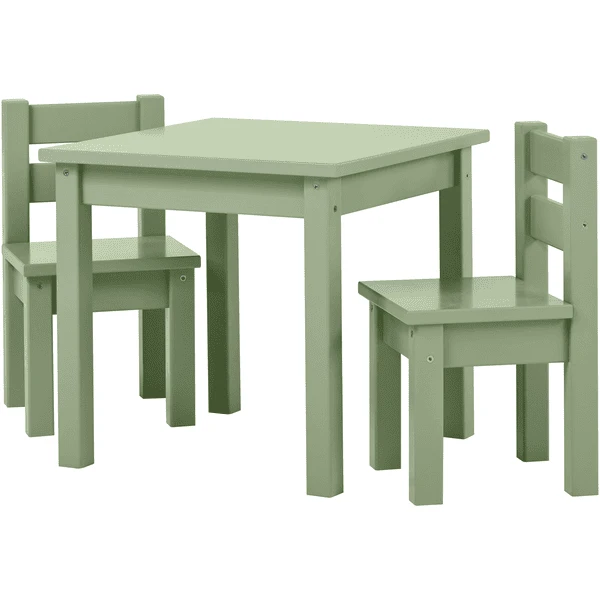 Hoppekids Mads Set Tavolino E Sedie Per Bambini Pale Green 3 Hoppekids Mads Set Tavolino E Sedie Per Bambini Pale Green