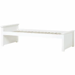 Hoppekids Maja Deluxe Sofa Bed 90 X 200 Cm Roll-Up Grille Bianco 1 Medio E 1 Basso Fine Letto