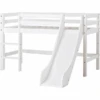 Hoppekids Mezzo Letto A Soppalco Basic Con Scivolo Bianco 70 X 160 Cm -Negozio Di Mobili Per Camerette hoppekids mezzo letto a soppalco basic con scivolo bianco 70 x 160 cm a305517