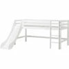 Hoppekids Mezzo Letto A Soppalco Basic Con Scivolo Bianco 70 X 190 Cm -Negozio Di Mobili Per Camerette hoppekids mezzo letto a soppalco basic con scivolo bianco 70 x 190 cm a305518