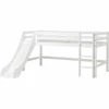Hoppekids Mezzo Letto A Soppalco Basic Con Scivolo Bianco 90 X 200 Cm -Negozio Di Mobili Per Camerette hoppekids mezzo letto a soppalco basic con scivolo bianco 90 x 200 cm a305453
