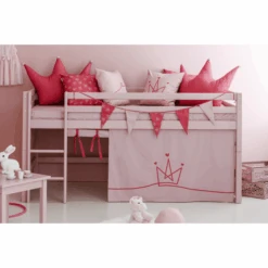 Hoppekids Mezzo Letto A Soppalco Basic Rosa Pallido 90 X 200 Cm -Negozio Di Mobili Per Camerette hoppekids mezzo letto a soppalco basic rosa pallido 90 x 200 cm a305444 4