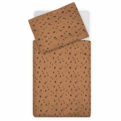 Jollein Biancheria Da Letto Spot Caramello 100 X 140 Cm