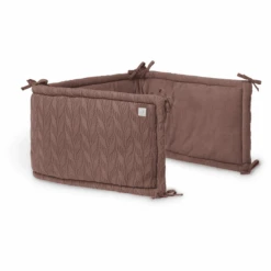 Jollein Bordo Del Letto / Del Box In Maglia Elastica 180 X 35 Cm - Castagno -Negozio Di Mobili Per Camerette jollein bordo del letto del box in maglia elastica 180 x 35 cm castagno a325115 4