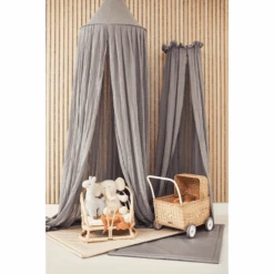 Jollein Canopy Vintage Grigio Tempesta 245 Cm 9 Jollein Canopy Vintage Grigio Tempesta 245 Cm -Negozio Di Mobili Per Camerette jollein canopy vintage grigio tempesta 245 cm a325104 2