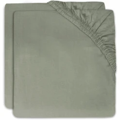 Jollein Lenzuolo A Pieghe Cradle Jersey 40/50x80/90cm Confezione Da 2 Cenere Green -Negozio Di Mobili Per Camerette jollein lenzuolo a pieghe cradle jersey 40 50x80 90cm confezione da 2 cenere green a383759 3