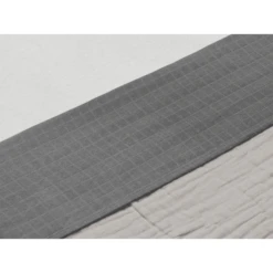 Jollein Lenzuolo Per Lettino 120x150cm - Stropicciato - Grigio Tempesta -Negozio Di Mobili Per Camerette jollein lenzuolo per lettino 120x150cm stropicciato grigio tempesta a325172 4