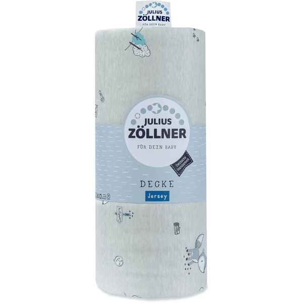 JULIUS ZÖLLNER Coperta In Jersey Con Volpe E Alce 70 X 100 Cm 4 JULIUS ZÖLLNER Coperta In Jersey Con Volpe E Alce 70 X 100 Cm - immagine 2