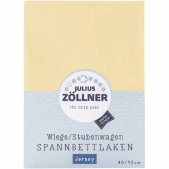 JULIUS ZÖLLNER Lenzuola In Jersey Per Culla, Vaniglia -Negozio Di Mobili Per Camerette julius zoellner lenzuola in jersey per culla vaniglia a232005 4