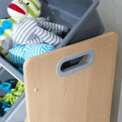 KidKraft® Mensola Porta Giocattoli, 12 Scatole Grigio -Negozio Di Mobili Per Camerette kidkraft mensola porta giocattoli 12 scatole grigio a273330 4