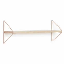 Kids Concept ® Mensola A Muro 50 X 15 Cm. Apricot