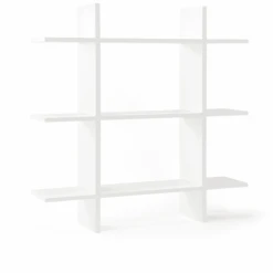 Kids Concept ® Mensola A Parete 3 Livelli 70 X 70 Cm, Bianco