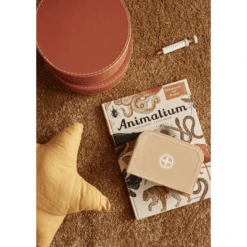 Kids Concept ® Set Di Box Di Stoccaggio Tondo Da 2, Marrone -Negozio Di Mobili Per Camerette kids concept set di box di stoccaggio tondo da 2 marrone a291089 3