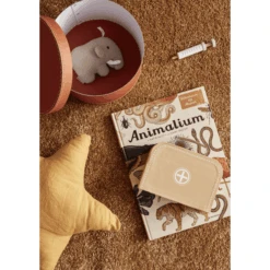 Kids Concept ® Set Di Box Di Stoccaggio Tondo Da 2, Marrone -Negozio Di Mobili Per Camerette kids concept set di box di stoccaggio tondo da 2 marrone a291089 4