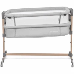 Kinderkraft Lettino Co-sleeping NESTE AIR, Grigio/color Legno -Negozio Di Mobili Per Camerette kinderkraft lettino co sleeping neste air grigio color legno a384836 3