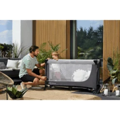 Kinderkraft Lettino Da Viaggio LEODY, Rosa -Negozio Di Mobili Per Camerette kinderkraft lettino da viaggio leody rosa a384825 1