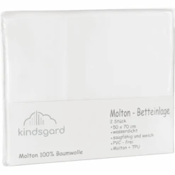 Kindsgard Coprimaterasso Tistap 2 Pezzi 50 X 70 Cm Bianco