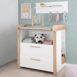 Kindsgard Mobile Fasciatoio Hemme Bianco/quercia -Negozio Di Mobili Per Camerette kindsgard mobile fasciatoio hemme bianco quercia a347362 4