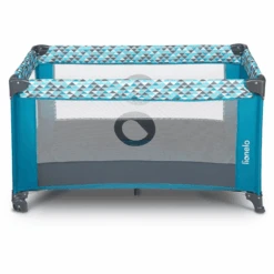 Lionelo Lettino Da Viaggio Stefi Green Turquoise -Negozio Di Mobili Per Camerette lionelo lettino da viaggio stefi green turquoise a308745 2