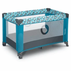 Lionelo Lettino Da Viaggio Stefi Green Turquoise -Negozio Di Mobili Per Camerette lionelo lettino da viaggio stefi green turquoise a308745 3