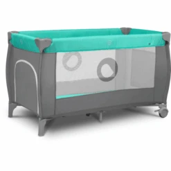 Lionelo Lettino Da Viaggio Sven Plus Turquoise Grey -Negozio Di Mobili Per Camerette lionelo lettino da viaggio sven plus turquoise grey a301552 2