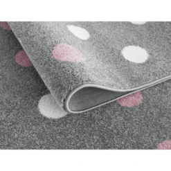 LIVONE Happy Rugs Tappeto Per Bambini BUBBLE S Grigio Rosa 100 X 160 Cm -Negozio Di Mobili Per Camerette livone happy rugs tappeto per bambini bubble s grigio rosa 100 x 160 cm a315733 2