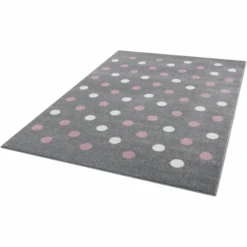 LIVONE Happy Rugs Tappeto Per Bambini BUBBLE S Grigio Rosa 100 X 160 Cm -Negozio Di Mobili Per Camerette livone happy rugs tappeto per bambini bubble s grigio rosa 100 x 160 cm a315733 3