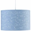 LIVONE Lampada A Sospensione Happy Style Per Bambini Cuore Blu/bianco