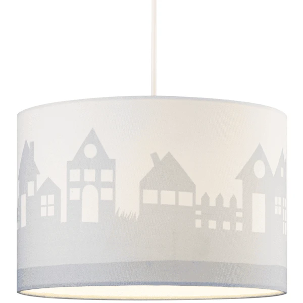 LIVONE Lampada A Sospensione Happy Style Per La Casa Dei Bambini Grigio Argento/bianco 5 LIVONE Lampada A Sospensione Happy Style Per La Casa Dei Bambini Grigio Argento/bianco - immagine 3