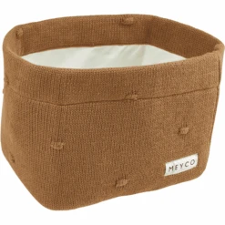 MEYCO Cestino Fasciatoio Medium Nodi Toffee -Negozio Di Mobili Per Camerette meyco cestino fasciatoio medium nodi toffee a388967 3