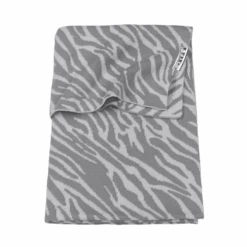 Meyco Coperta Per Neonati Grigio Zebra 75 X 100 Cm -Negozio Di Mobili Per Camerette meyco coperta per neonati grigio zebra 75 x 100 cm a363605 4