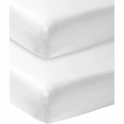 Meyco Lenzuolo Con Angoli In Jersey 2 Pezzi 70 X 140 Cm Bianco