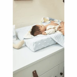 Meyco Rivestimento Per Materassino Fasciatoio Knots Light Blue -Negozio Di Mobili Per Camerette meyco rivestimento per materassino fasciatoio knots light blue a359255 4